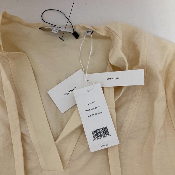 VINCE Mock Neck Midi Length Dress - Picture 9 of 14